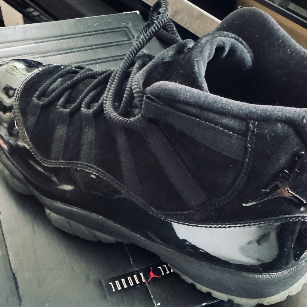 Jordan Black High-Top Sneakers